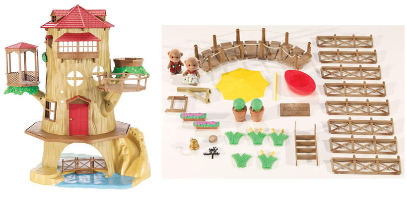 calico critters country tree house set