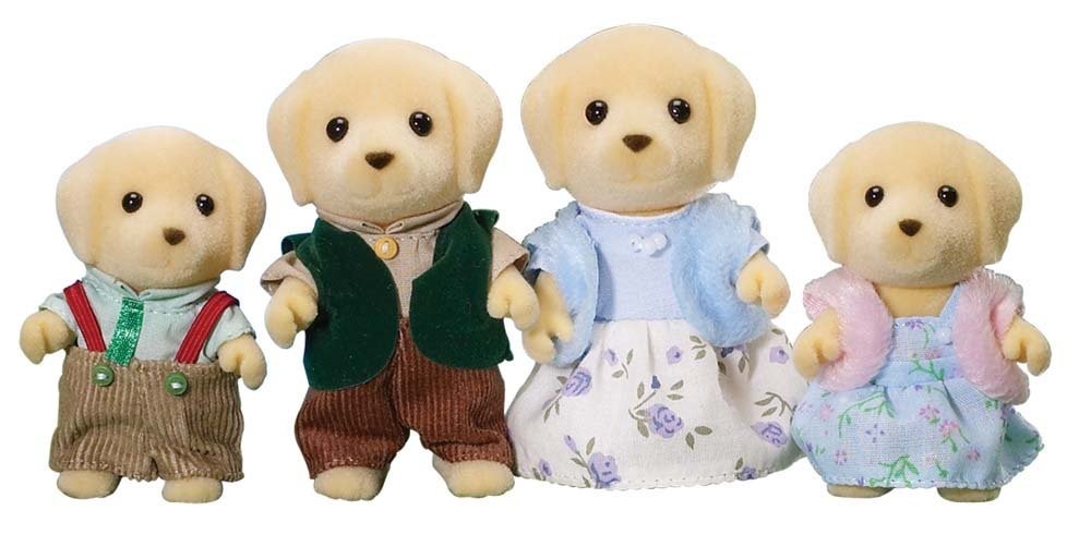 calico critters labrador family