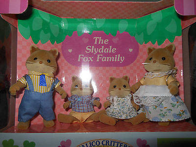 calico critters slydale fox family