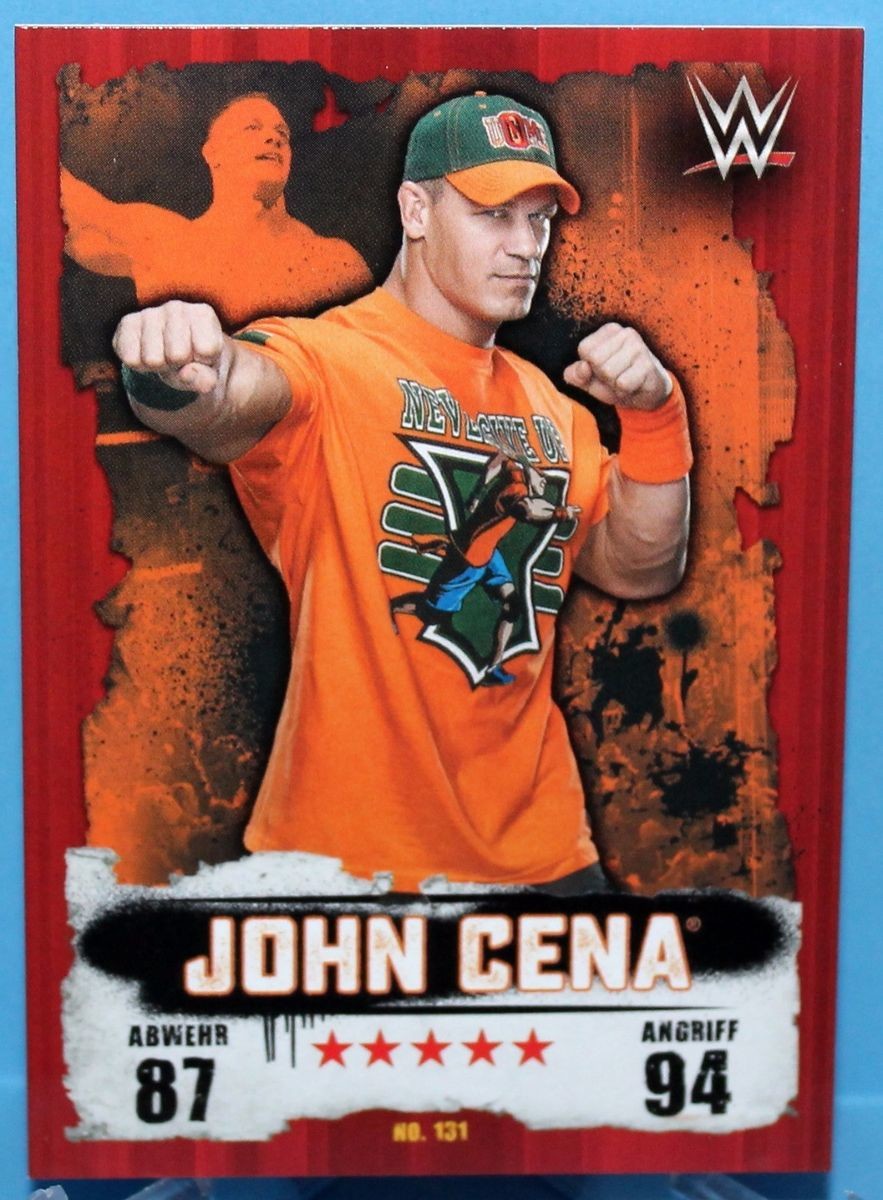 John Cena - Slam Attax Takeover 2016 card 131