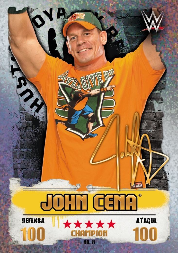 John Cena - Slam Attax Takeover 2016 card 8