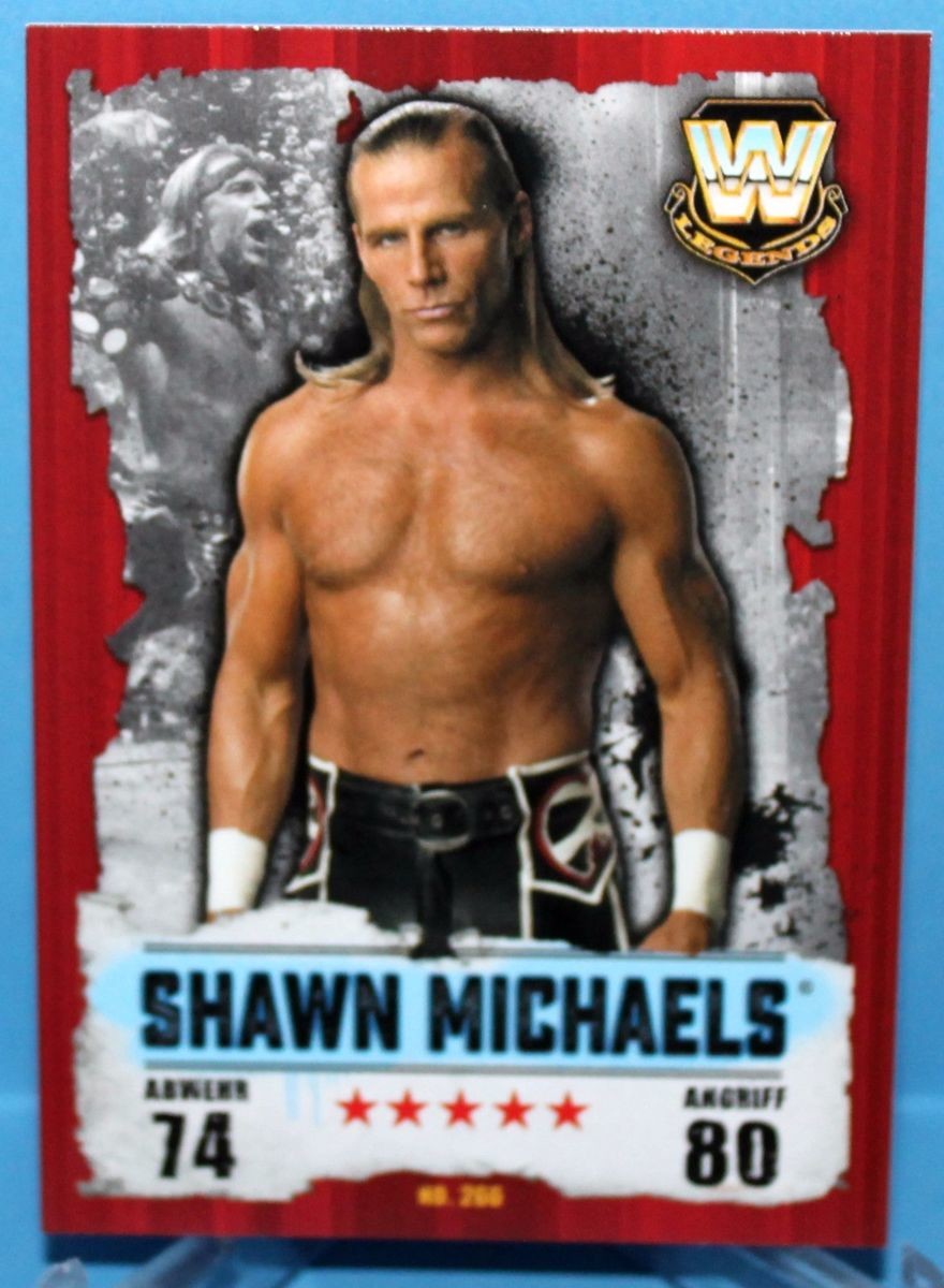 Shawn Michaels - Slam Attax Takeover 2016 card 266