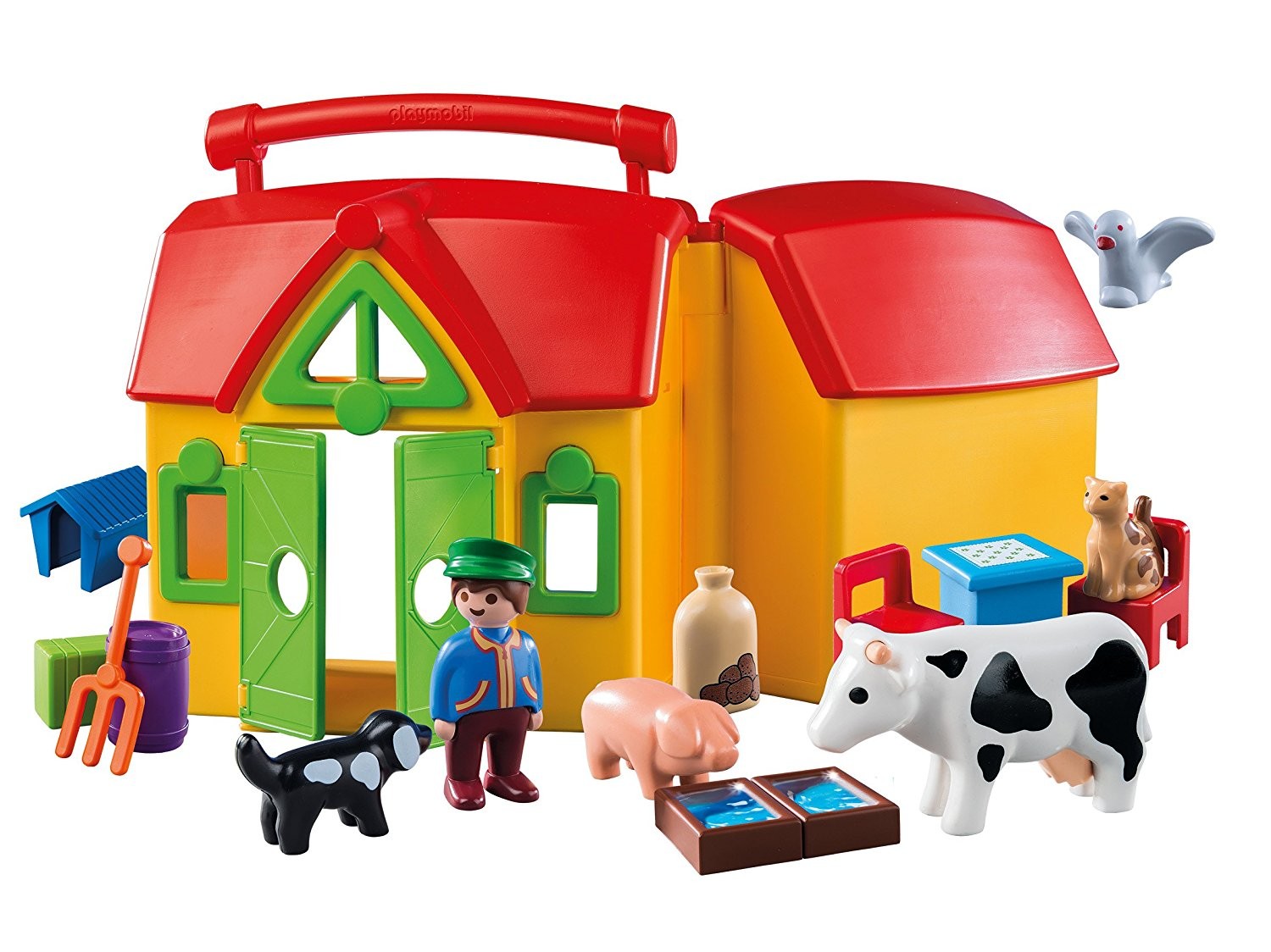 ferme transportable playmobil