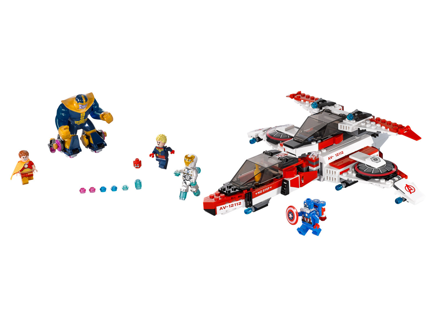 lego marvel super heroes avenjet space mission