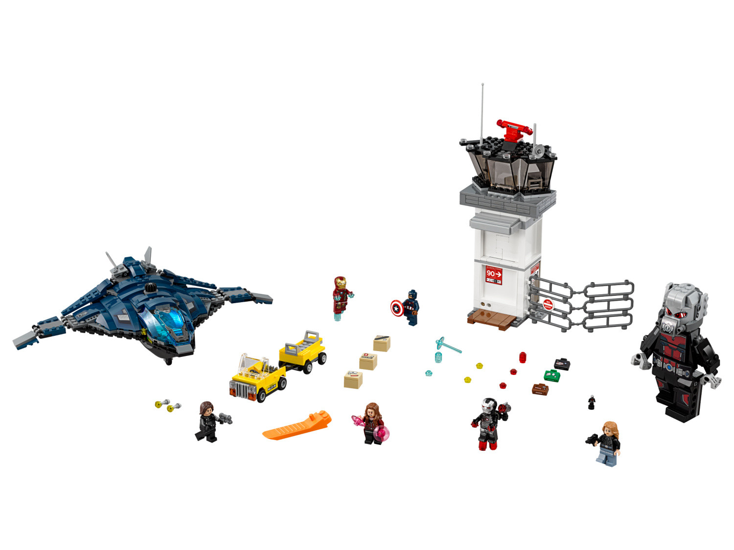 Super Hero Airport Battle Lego Marvel Super Heroes Set 76051