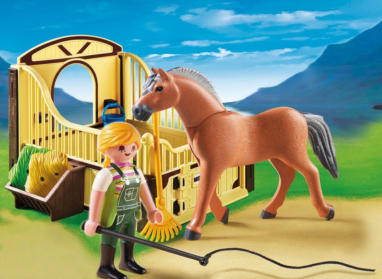 playmobil horse riding