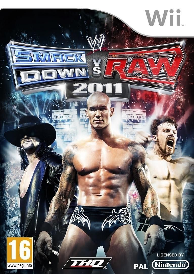 Wwe Smackdown Vs Raw 11 Nintendo Wii Game