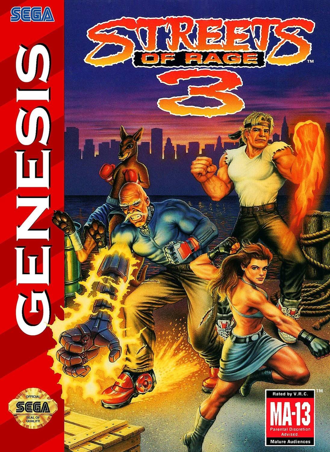 Streets Of Rage 3 - Sega Mega Drive (genesis) Game