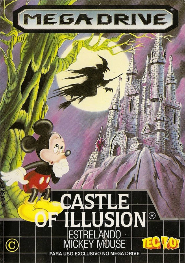 mickey castle of illusion sega genesis