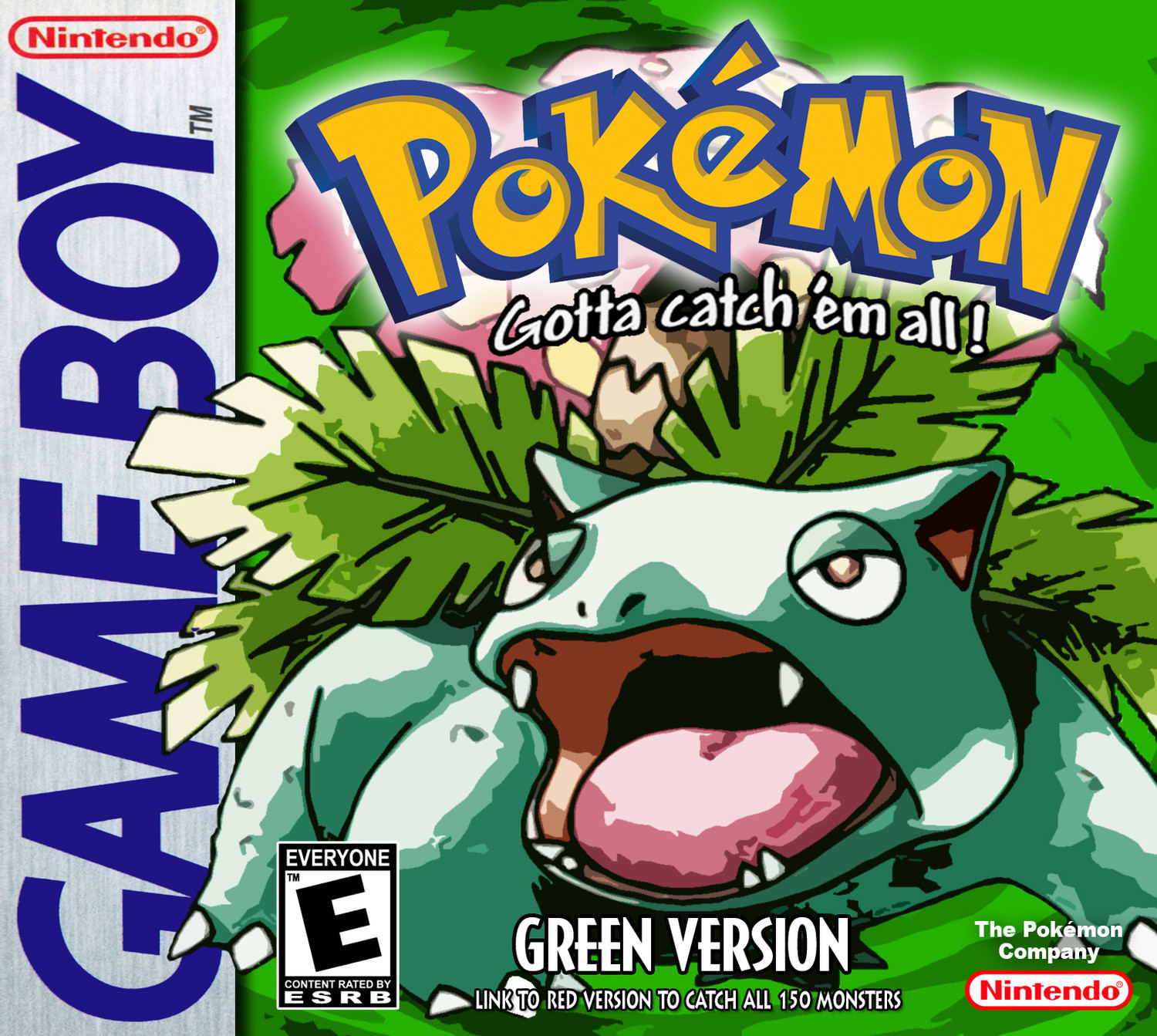 Pokemon Green Version Jeu Nintendo Game Boy