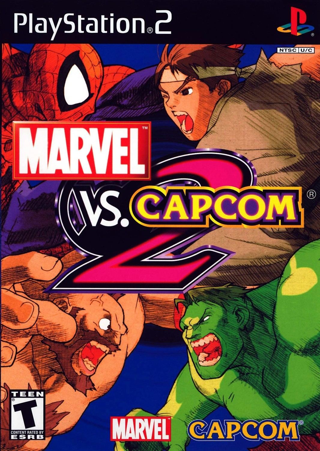 Marvel vs. Capcom 2: New Age of Heroes - Playstation 2: PS2 game