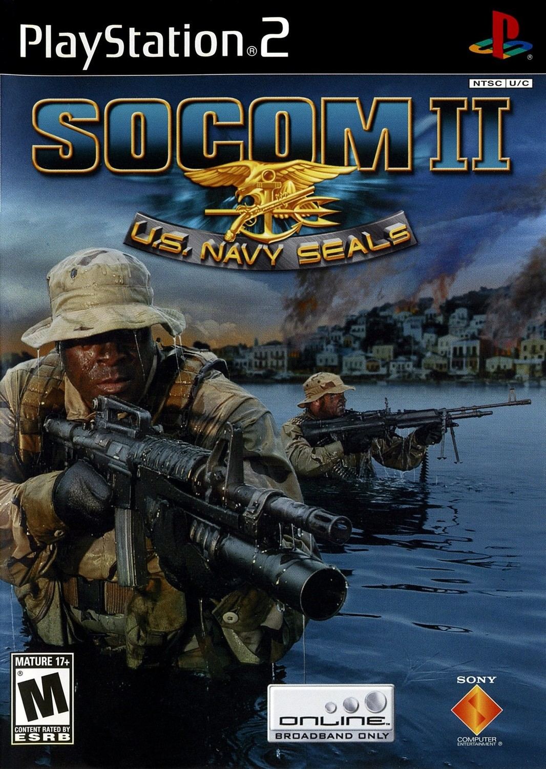 Socom Ii U S Navy Seals Playstation 2 Ps2 Game