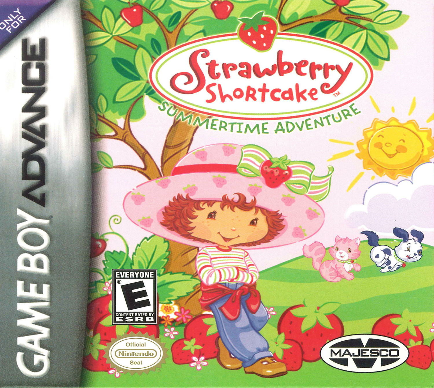 Strawberry Shortcake Summertime Adventure Game Boy Advance   Game Boy Advance Strawberry Shortcake Summertime Adventure 