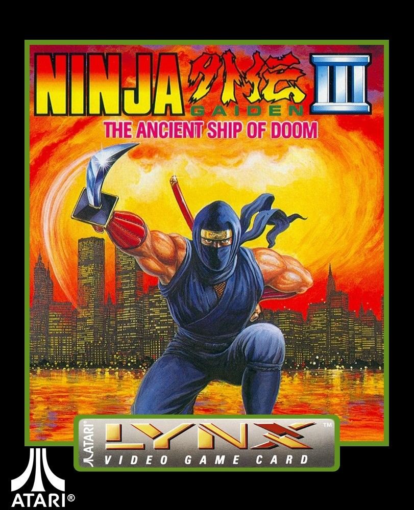 Ninja Gaiden III: Ancient Ship of Doom - Atari Lynx game