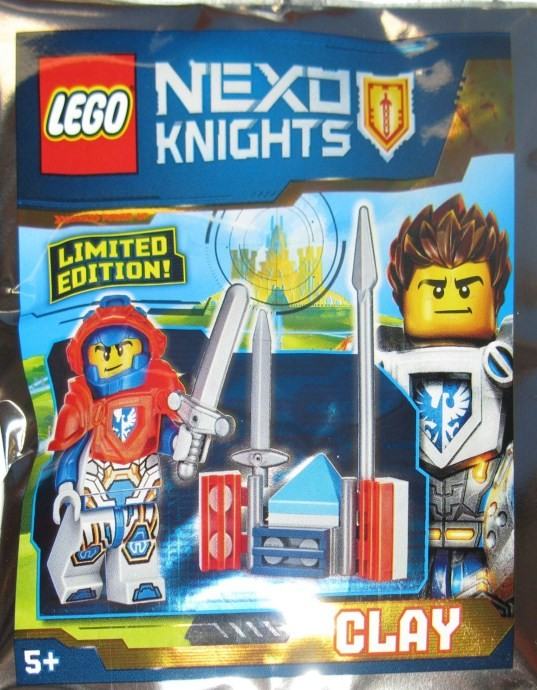 lego nexo knights clay