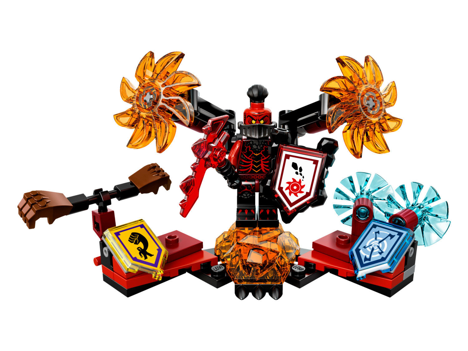 lego nexo knights flama