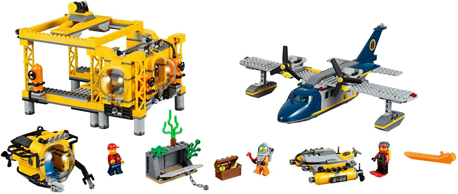 deep sea exploration vessel lego