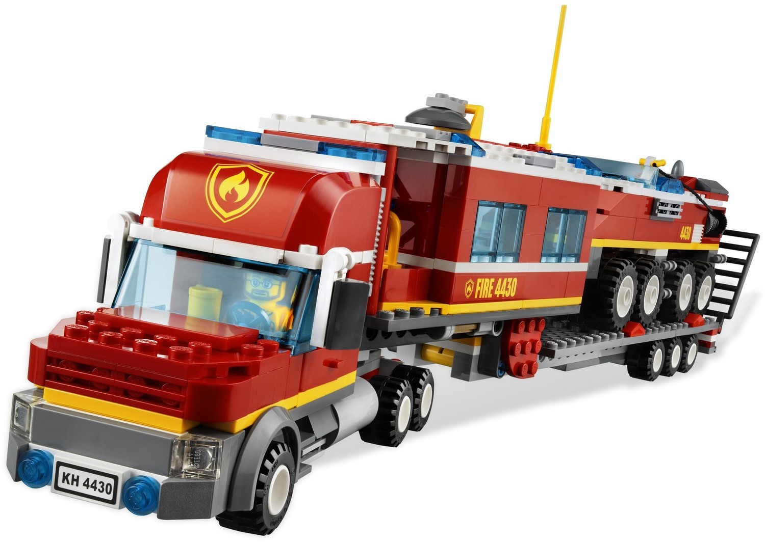 lego city fire transporter 4430