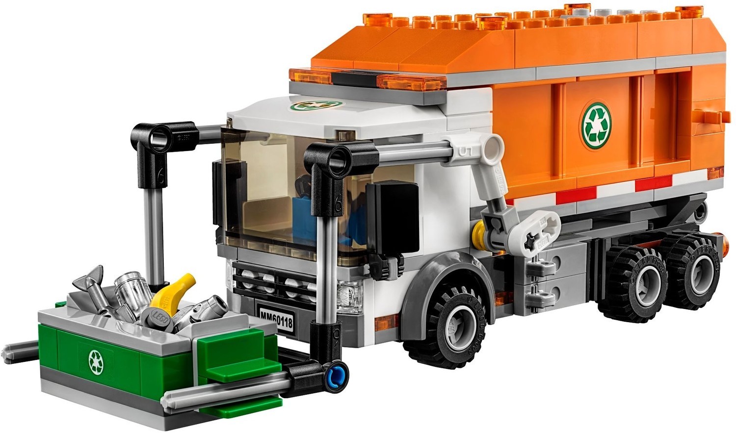 lego city garbage truck 60118