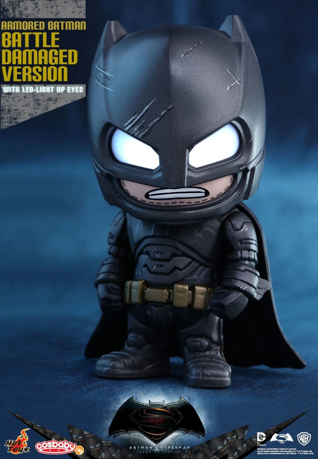 armored batman battle damaged version