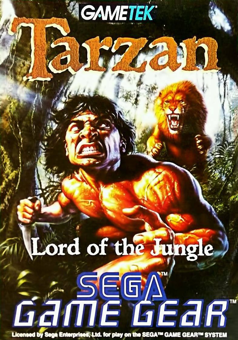 Tarzan Lord of the Jungle SEGA Game Gear