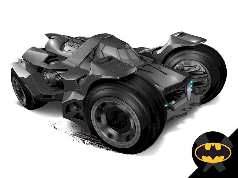 hot wheels arkham knight batmobile