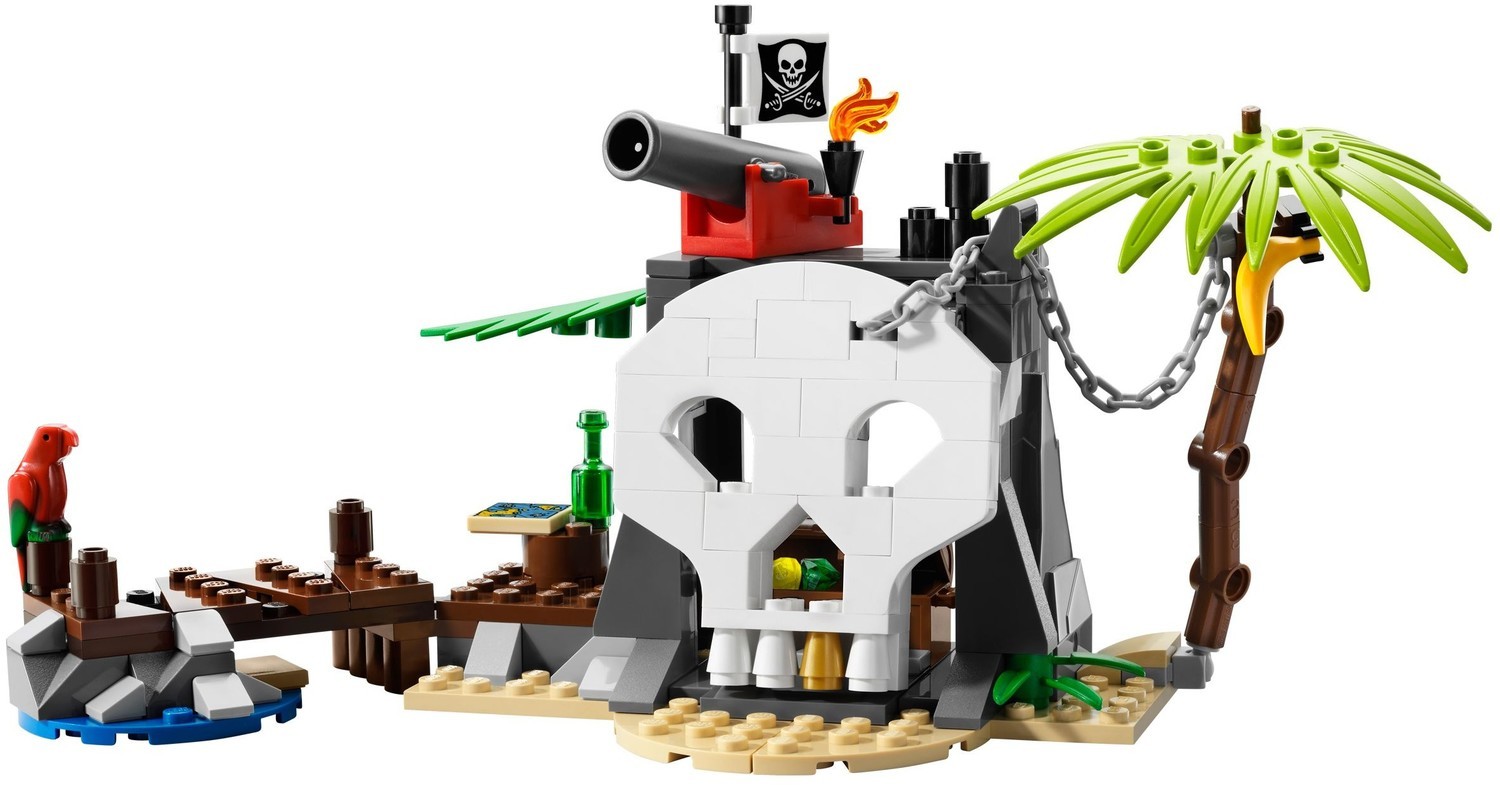 lego pirates treasure island
