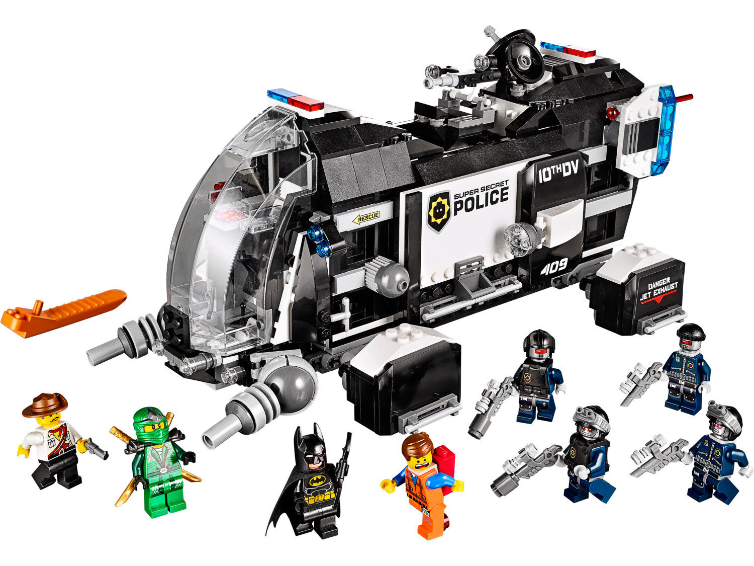 lego police spaceship