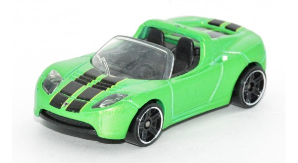 Tesla Roadster Classic Hot Wheels Model