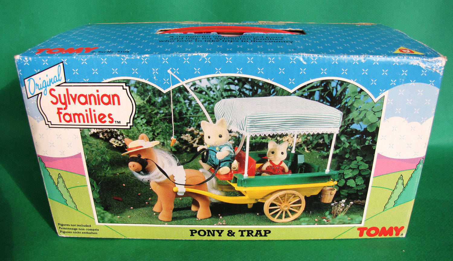 sylvanian families pony and trap