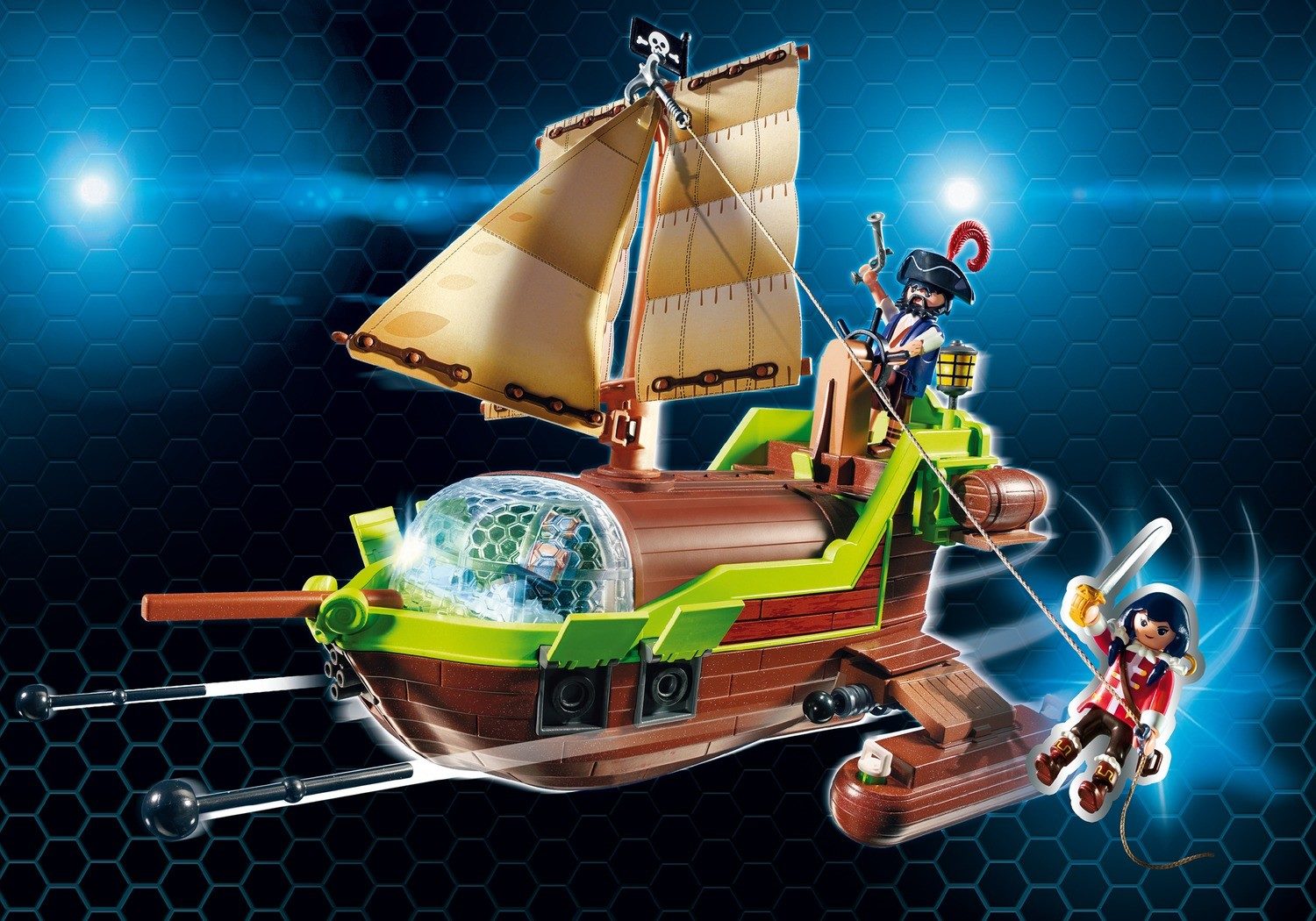 playmobil super 4 pirate ship