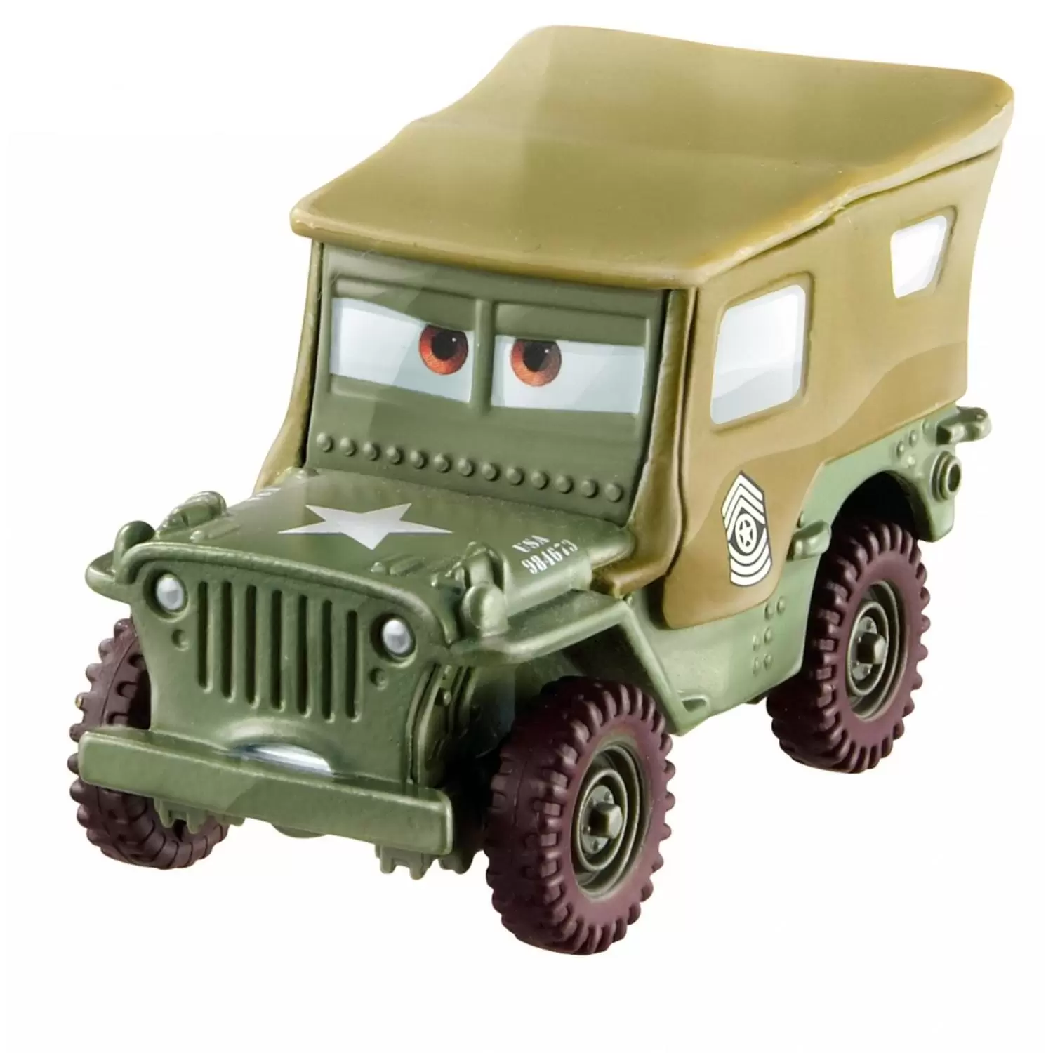 Cars 3 models - Sarge