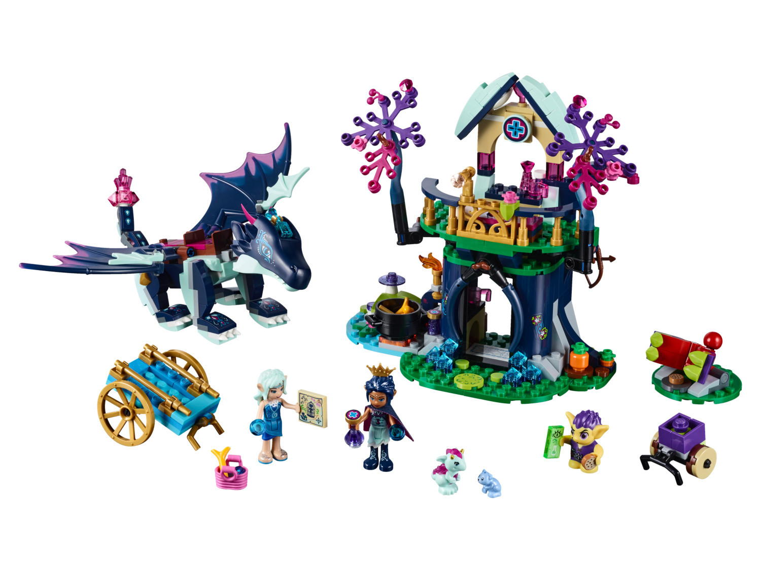 lego elves azari & the goblin forest escape