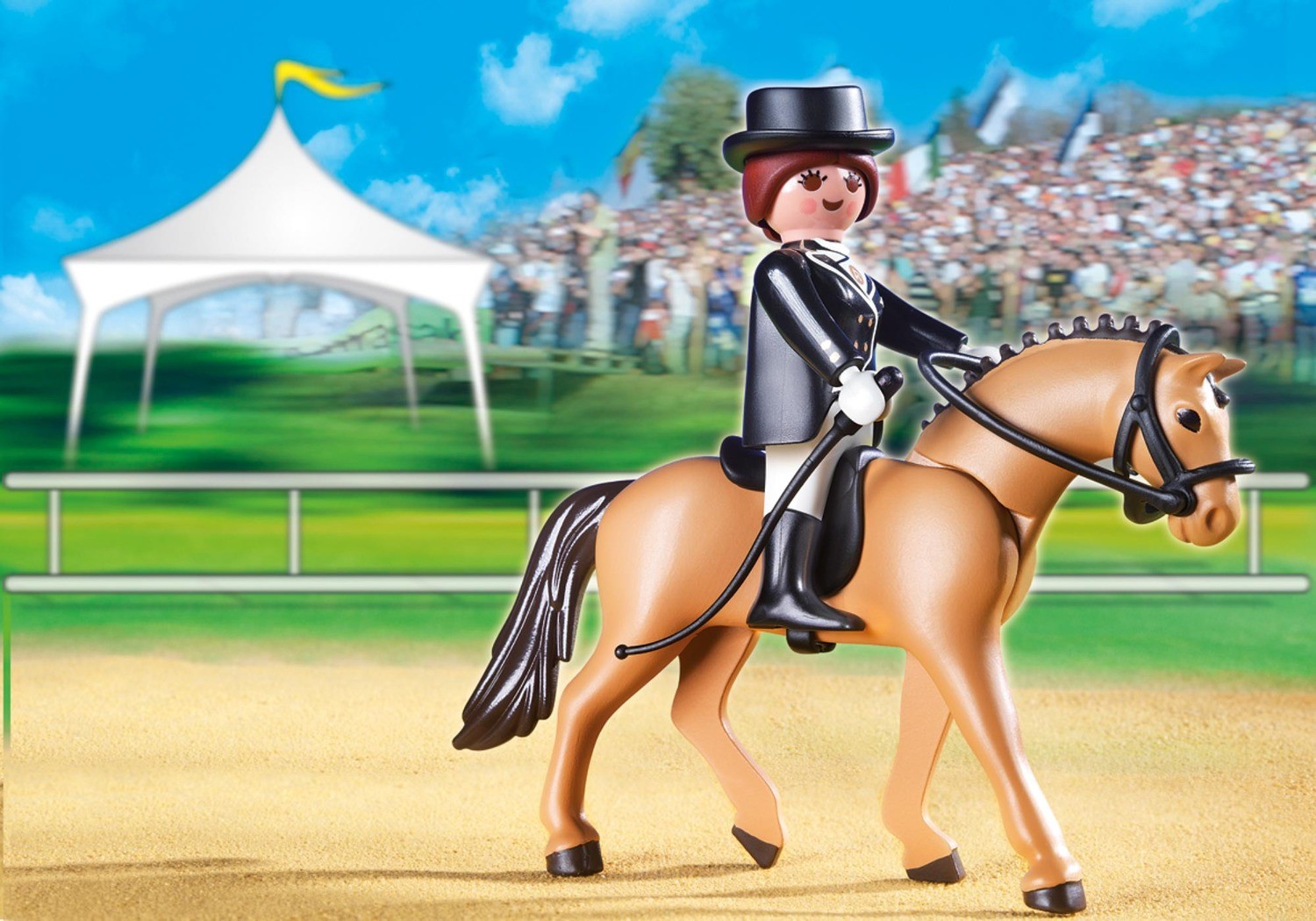 playmobil horse riding