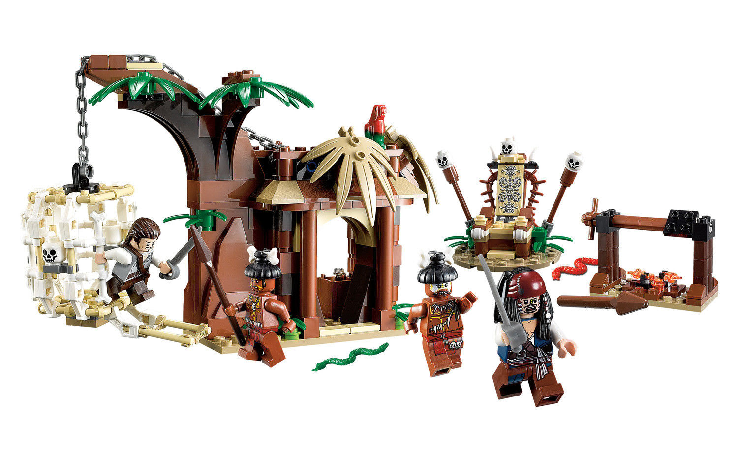 lego pirates of the caribbean cannibal escape