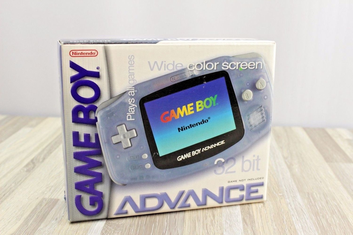 Game Boy Advance Glacier/Clear Blue - Game Boy Advance