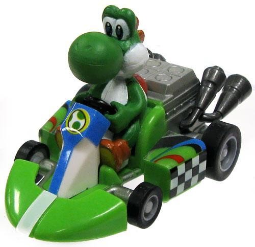 Yoshi Kart - Mario Kart Pull Back Racers action figure