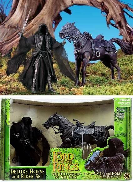 On sale Lord of the rings The fellowship of the Ring Ring wraith and horse deluxe set