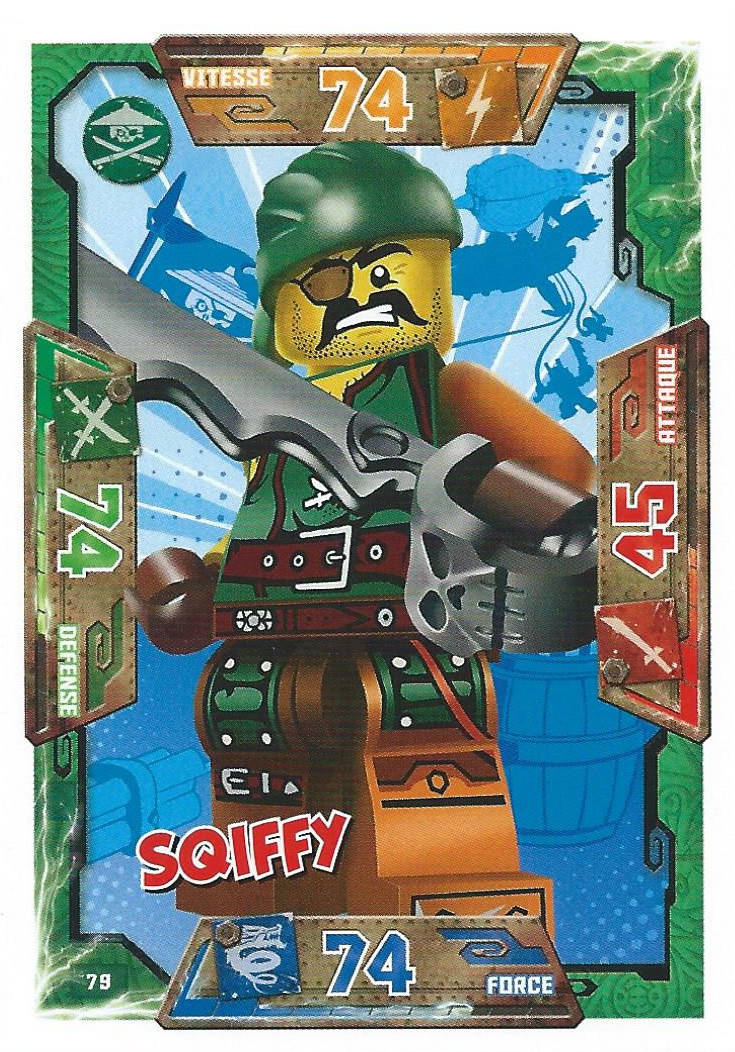 Sqiffy - Cartes LEGO Ninjago Masters of Spinjitzu 079