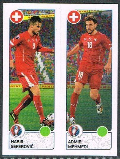 Haris Seferovic / Admir Mehmedi - Switzerland - Euro 2016 ...