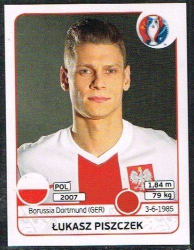 Lukasz Piszczek - Poland - Euro 2016 France sticker 301