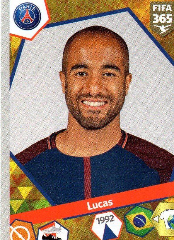 Lucas Moura - Paris Saint-Germain - Fifa 365 2018 sticker 249