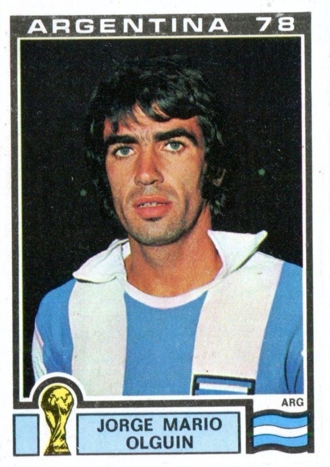 Jorge Mario Olguin - Argentina - Argentina 78 World Cup sticker 46