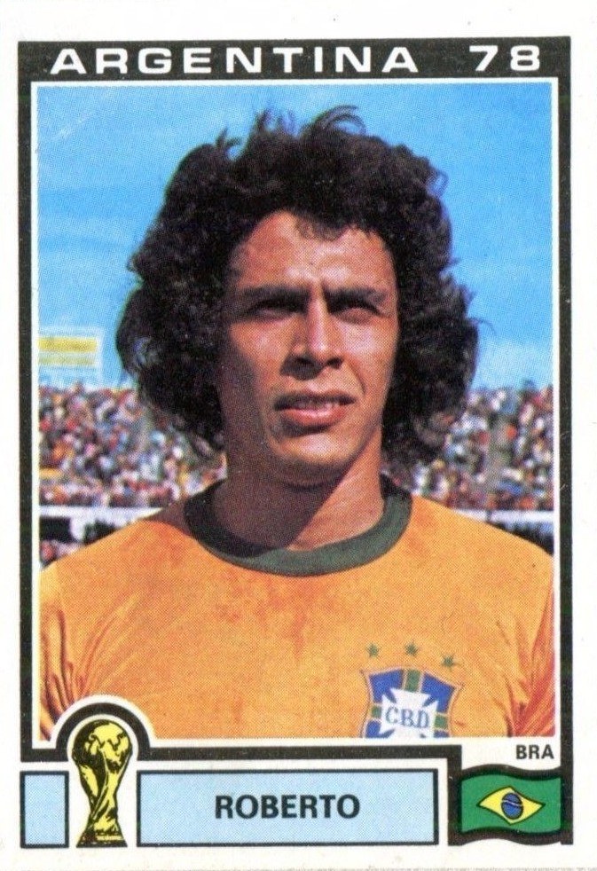 Roberto - Brasil - Argentina 78 World Cup sticker 255