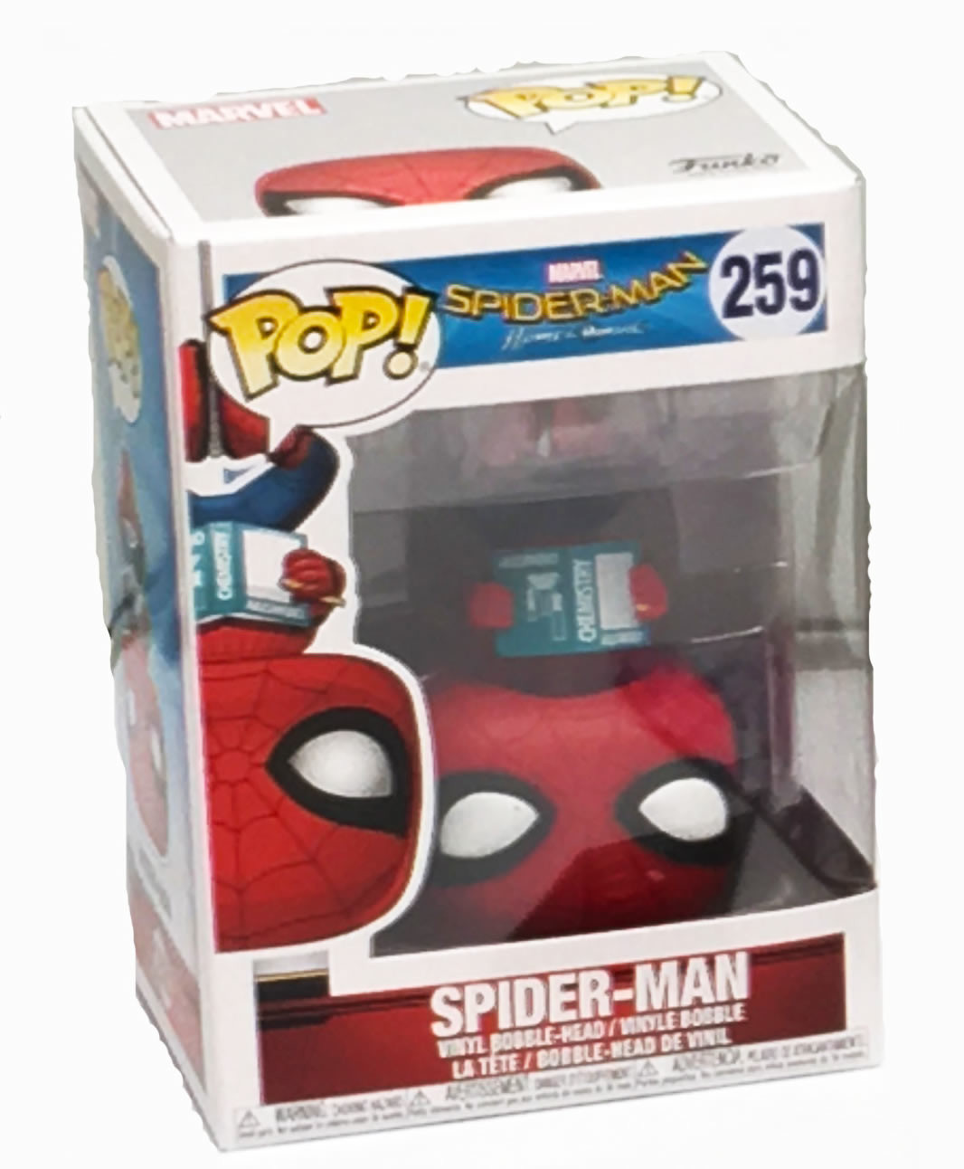 funko pop iron man spider man homecoming