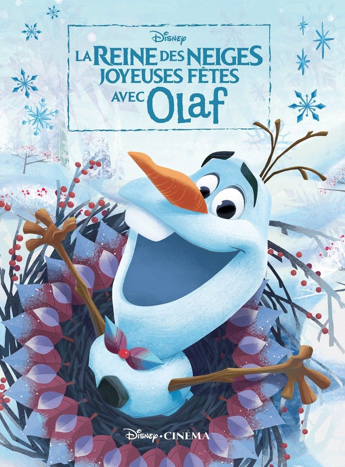 Joyeuses Fetes Avec Olaf Livre Disney Cinema