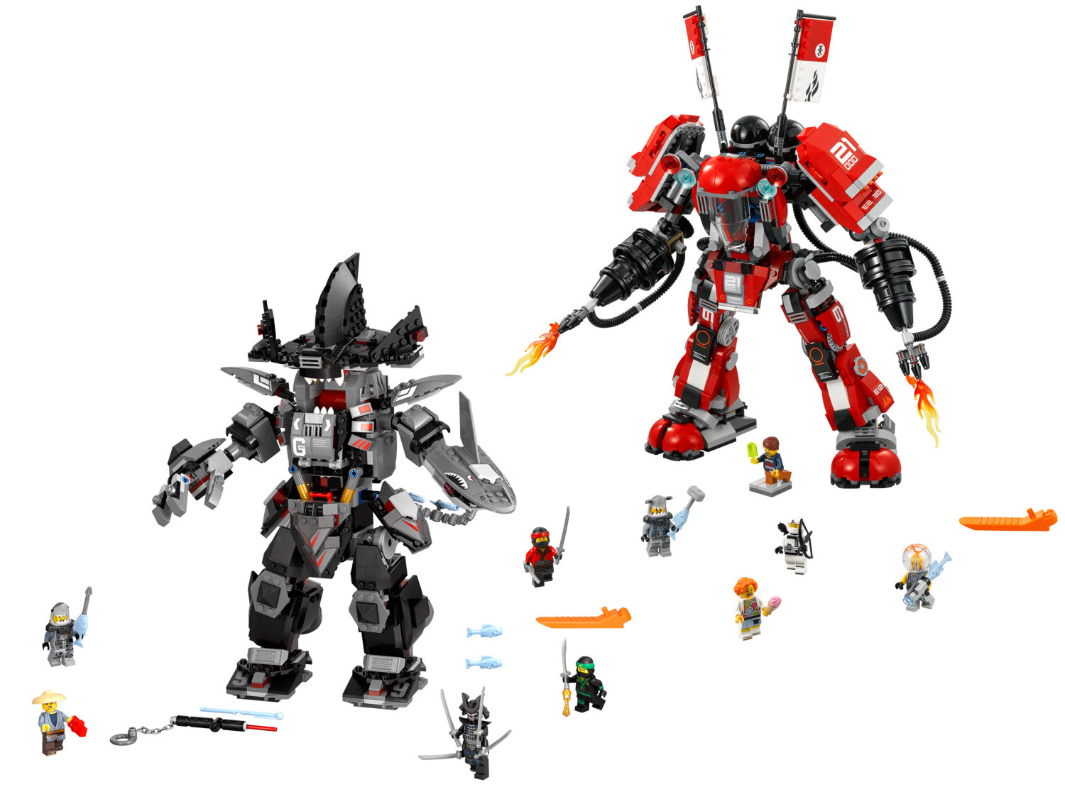 lego ninjago movie nya mech