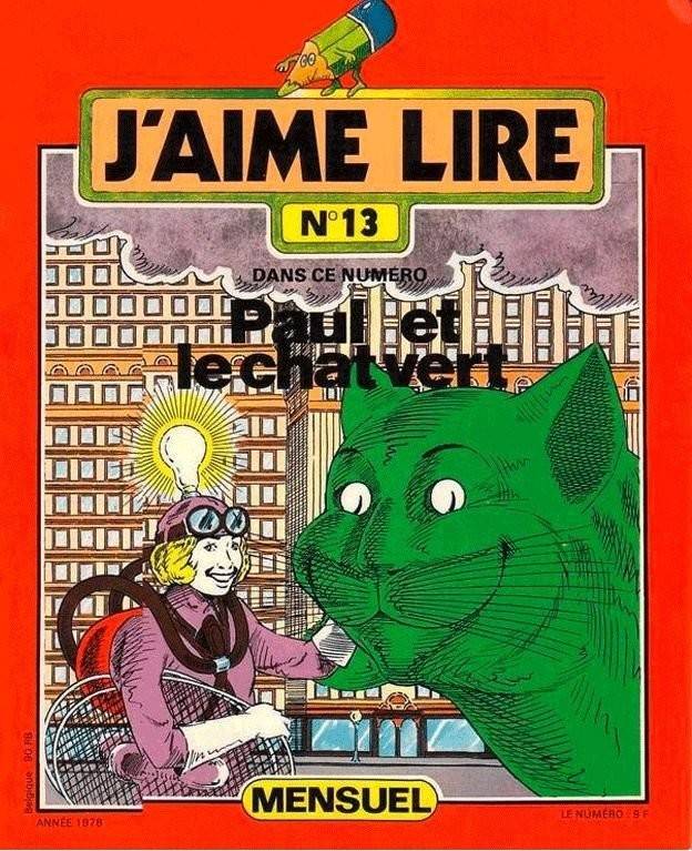 Paul Et Le Chat Vert Livre 013 J Aime Lire