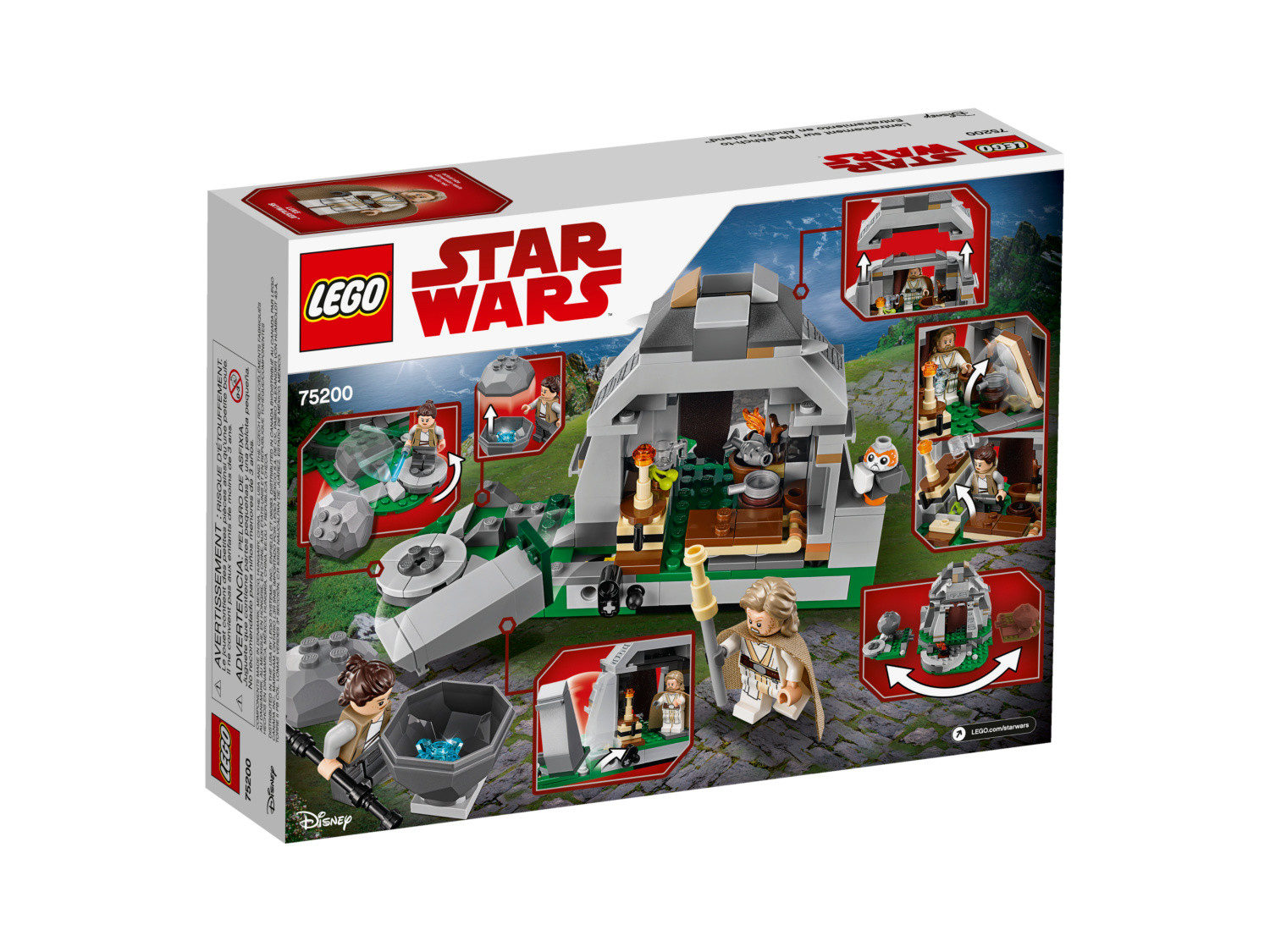 Ahch To Island Training Lego Star Wars Set 75200