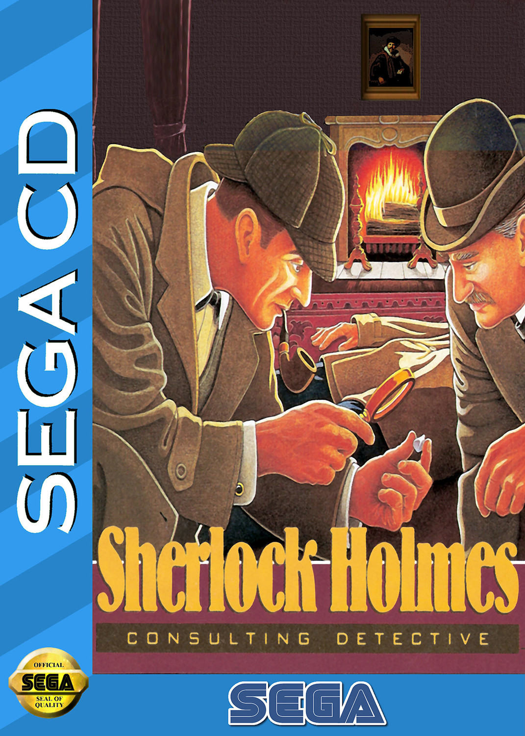 Sherlock Holmes Consulting Detective jeu SEGA Mega CD